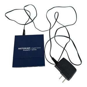 Netgear Prosafe GS105 5-Port Gigabit External Switch Ethernet